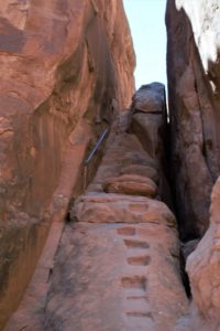 Fiery Furnace Hike Steps