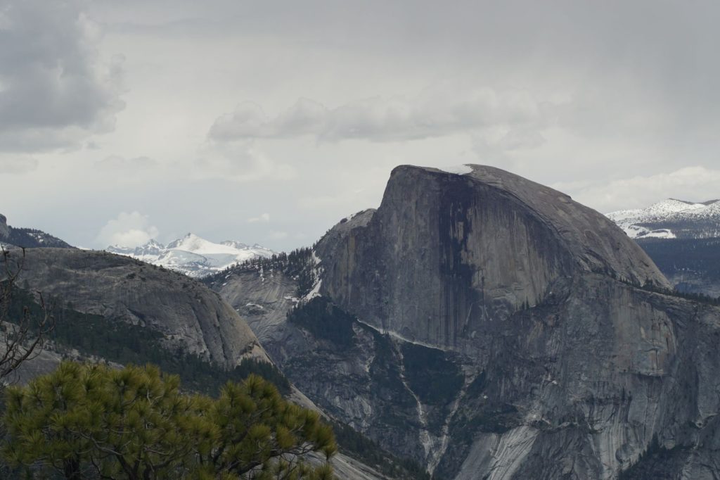 Half Dome from Yosemite Point