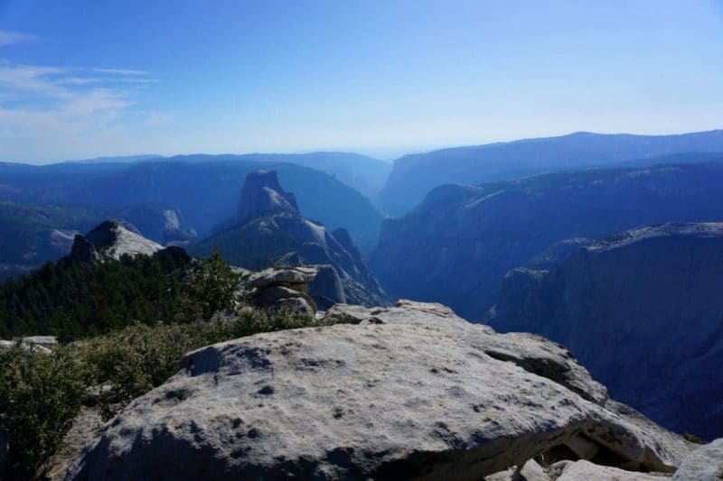 View of Yosemite Valley from Clouds Rest