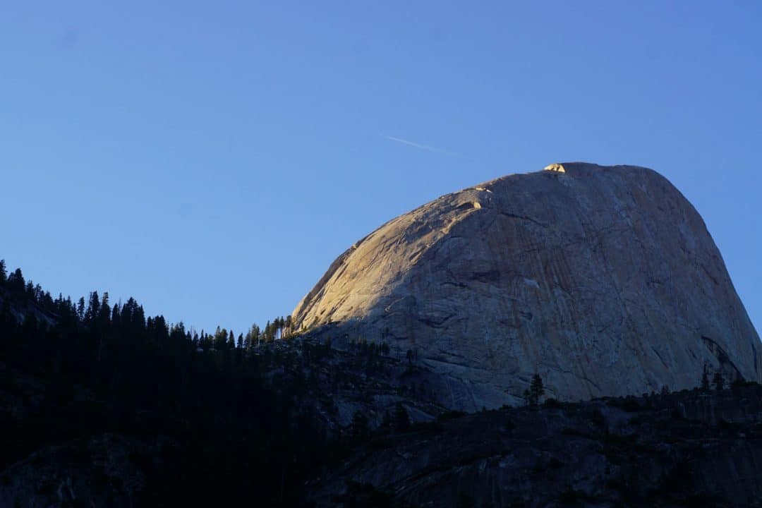 Half Dome from Mist Trail