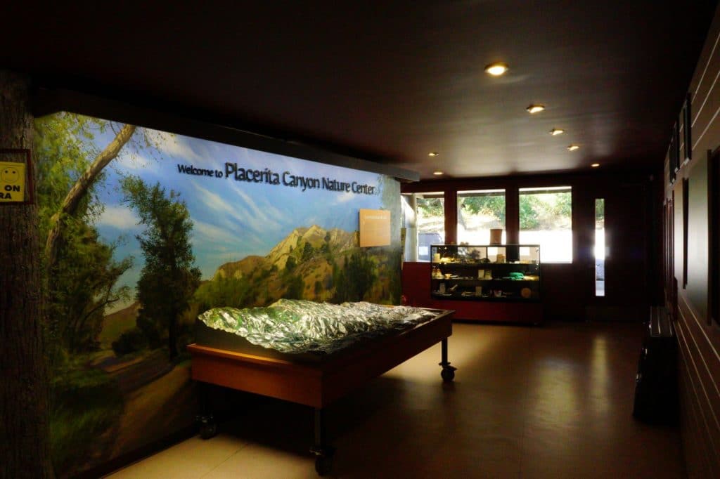 Interior of the Placerita Canyon Nature Center