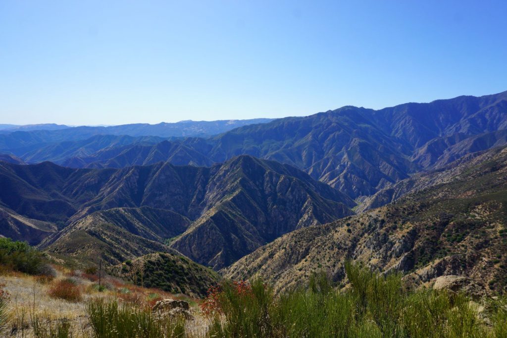 Piru River Canyon from Slide Mountain