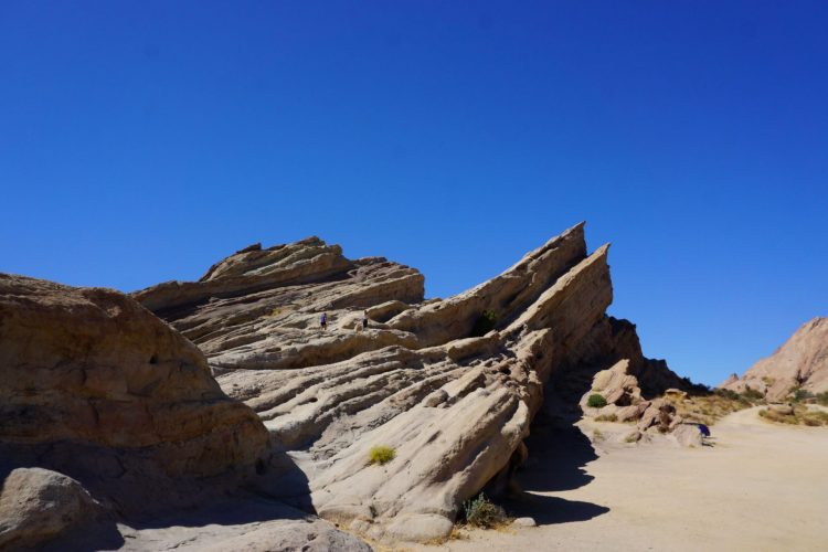 View of Vasquez Rocks near Santa Clarita, California