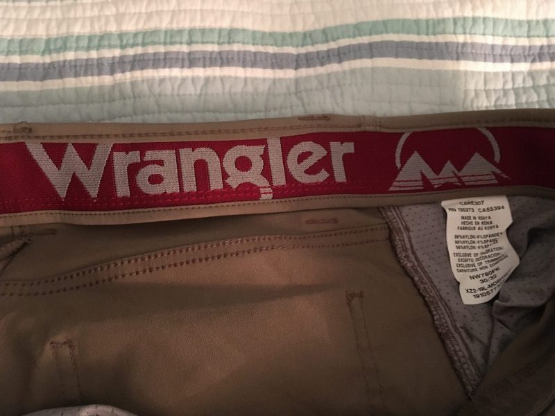 wrangler outdoor pants target