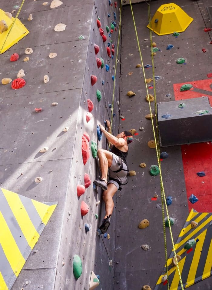 Indoor Climbing Gym Top Rope
