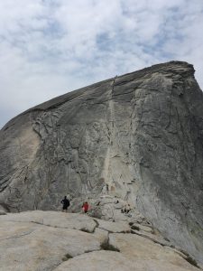 View of the Half Dome Cables